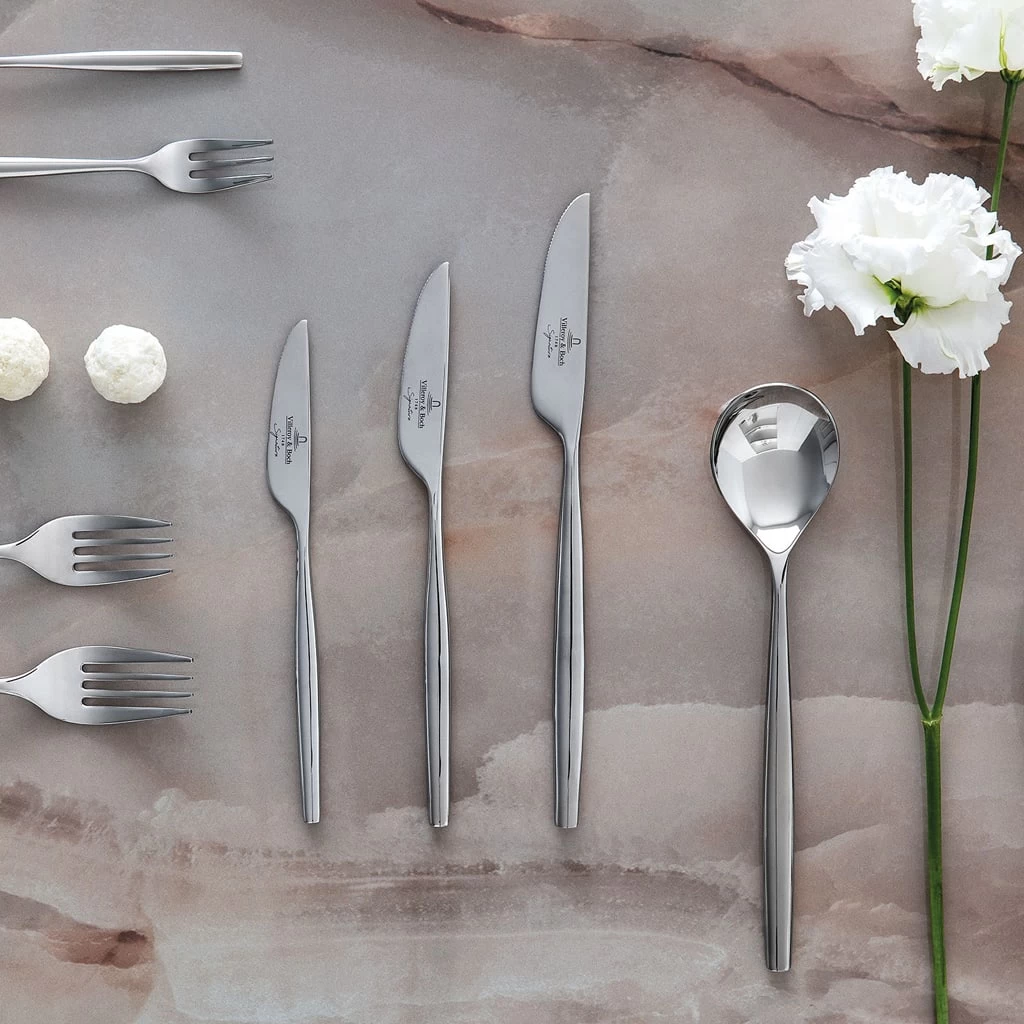 Villeroy & Boch Tafelbesteck 113tlg. Lunch MetroChic In Edelstahl – Bild 2