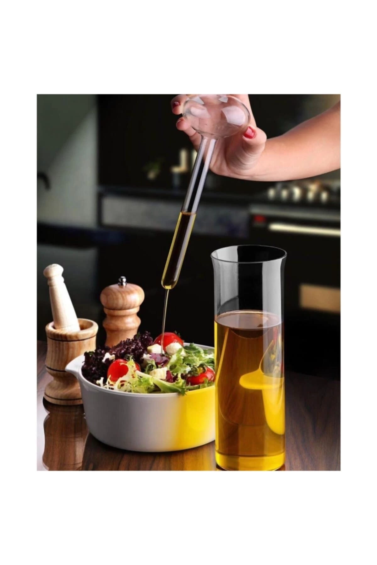 Ölspender 650ml In Transparent – Bild 2
