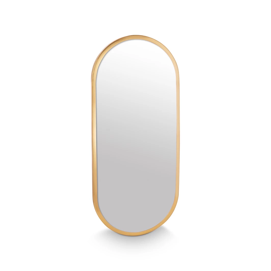 VTwonen Spiegel "Mirror Oval" In Goud - (L) 20 X (B) 50cm – Bild 2