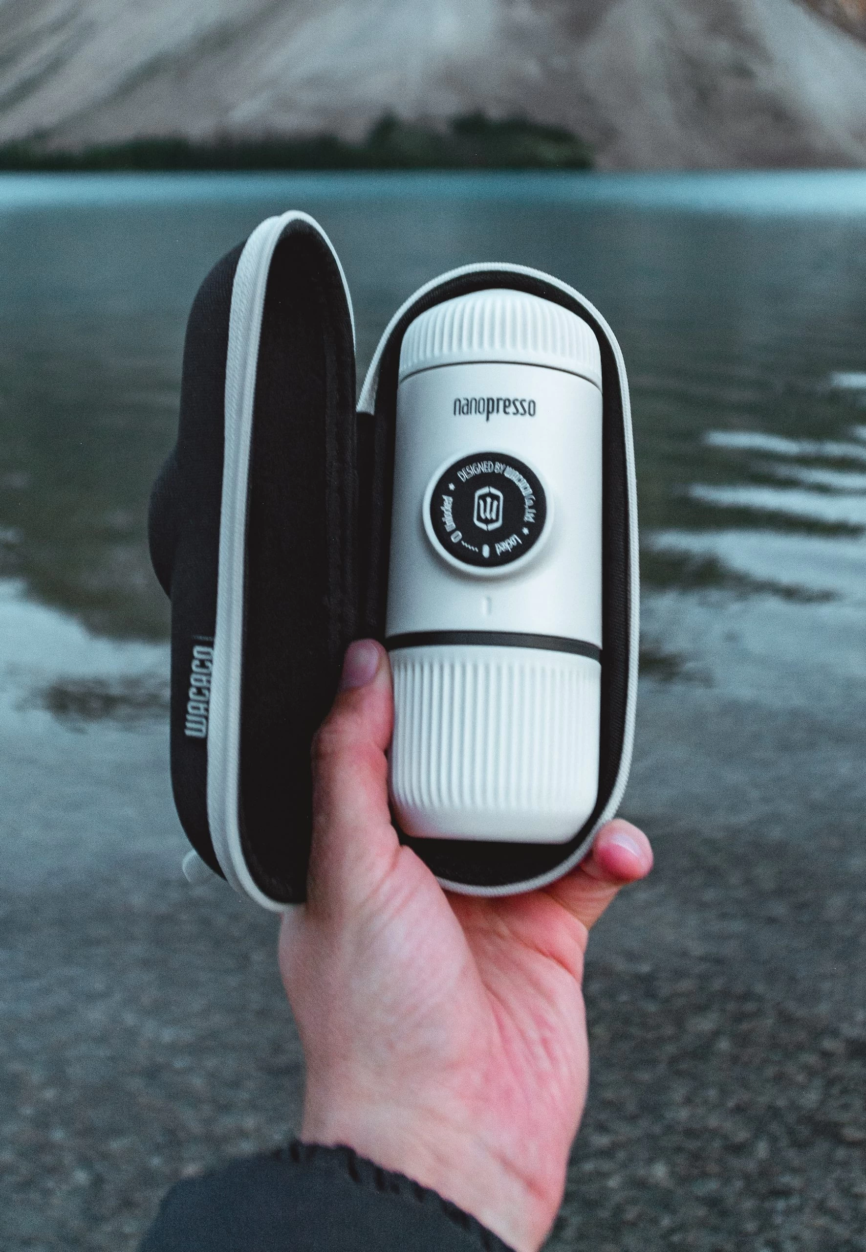 Wacaco Espressomaschine Nanopresso Artik Blau- Tragbare Espressomaschine In Artik Blau – Bild 3
