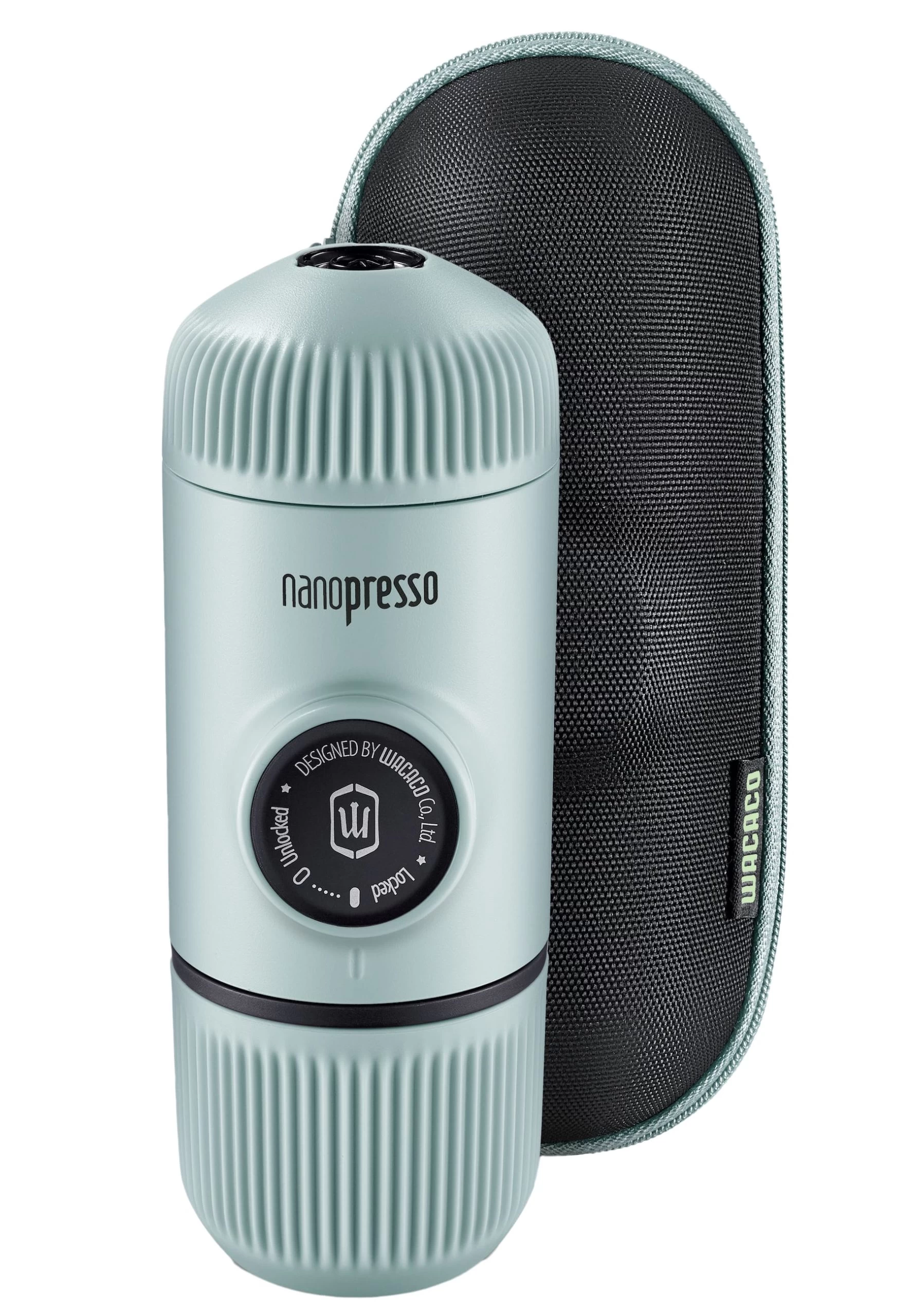 Wacaco Espressomaschine Nanopresso Artik Blau- Tragbare Espressomaschine In Artik Blau