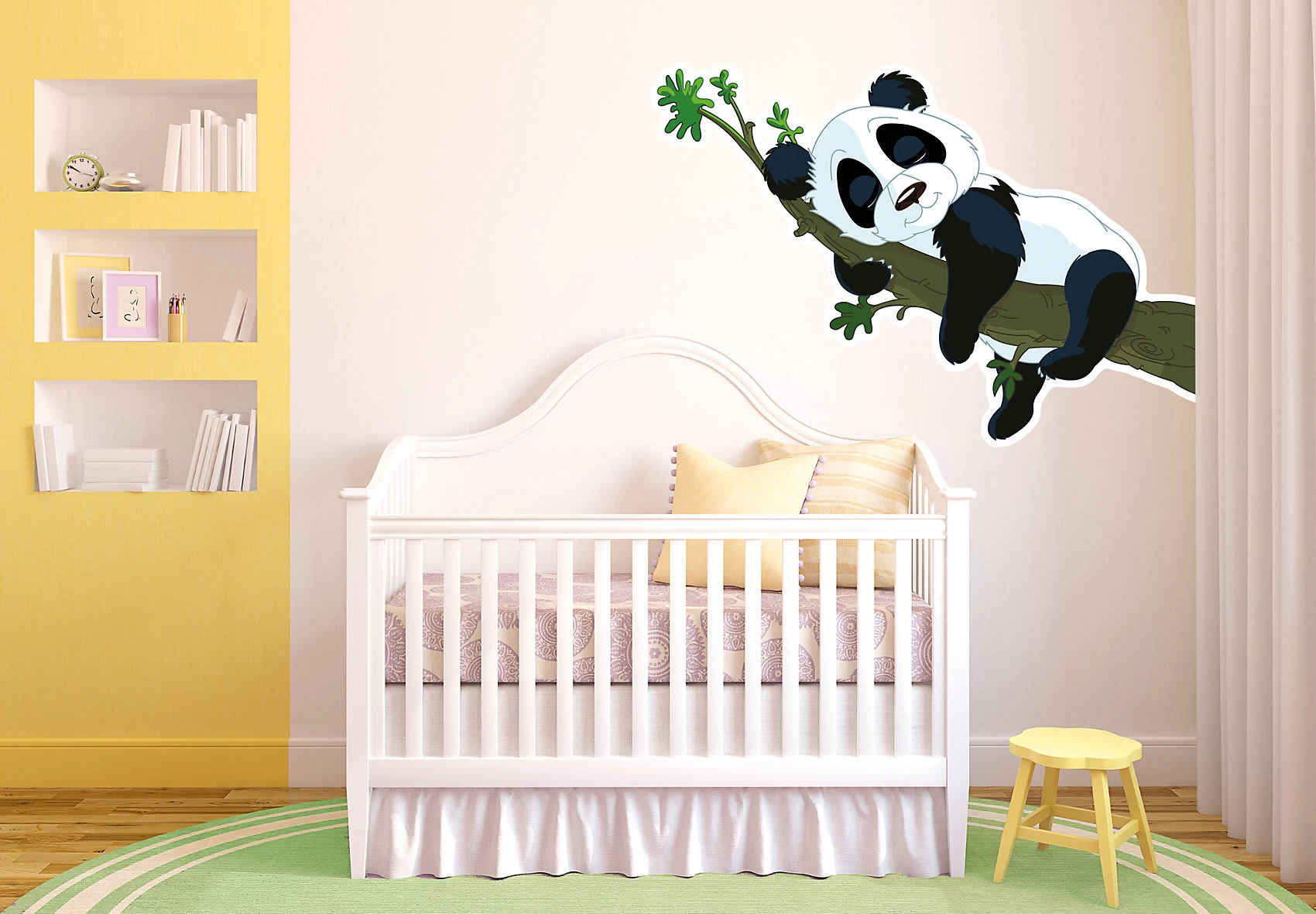 Wandsticker Pandabär, 67 X 47 Cm – Bild 2