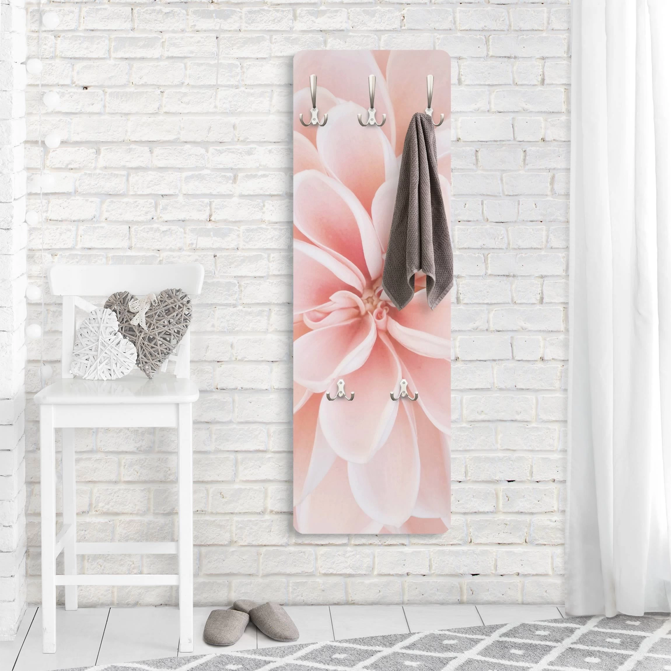 Garderobe - Dahlie In Pastellrosa In Pastell – Bild 3