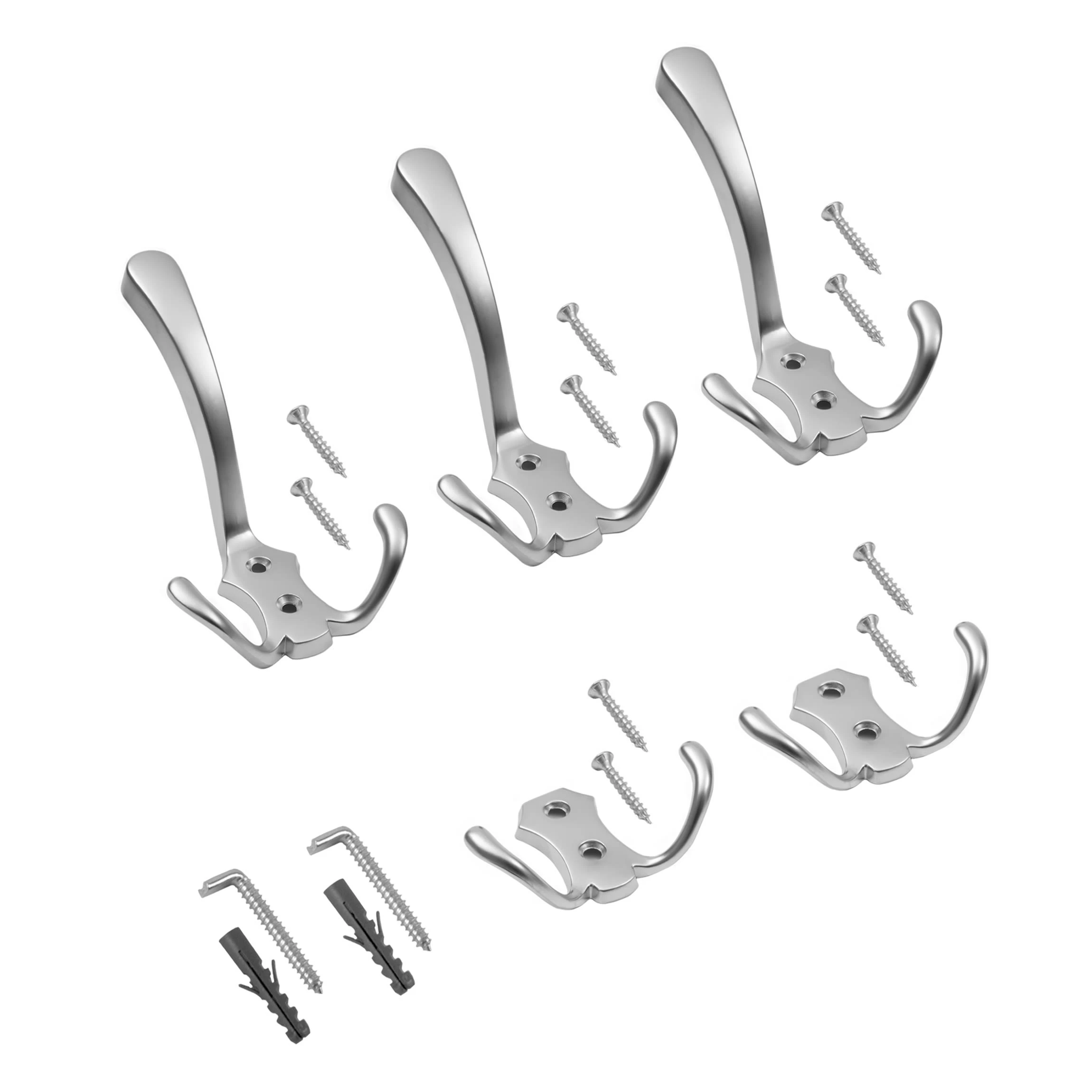 Garderobe - Gezeichnete Weiße Kreuze Auf Flieder In Pastell – Bild 7