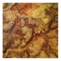 Leinwandbild Gold - Farbenpracht Von Utah In Braun