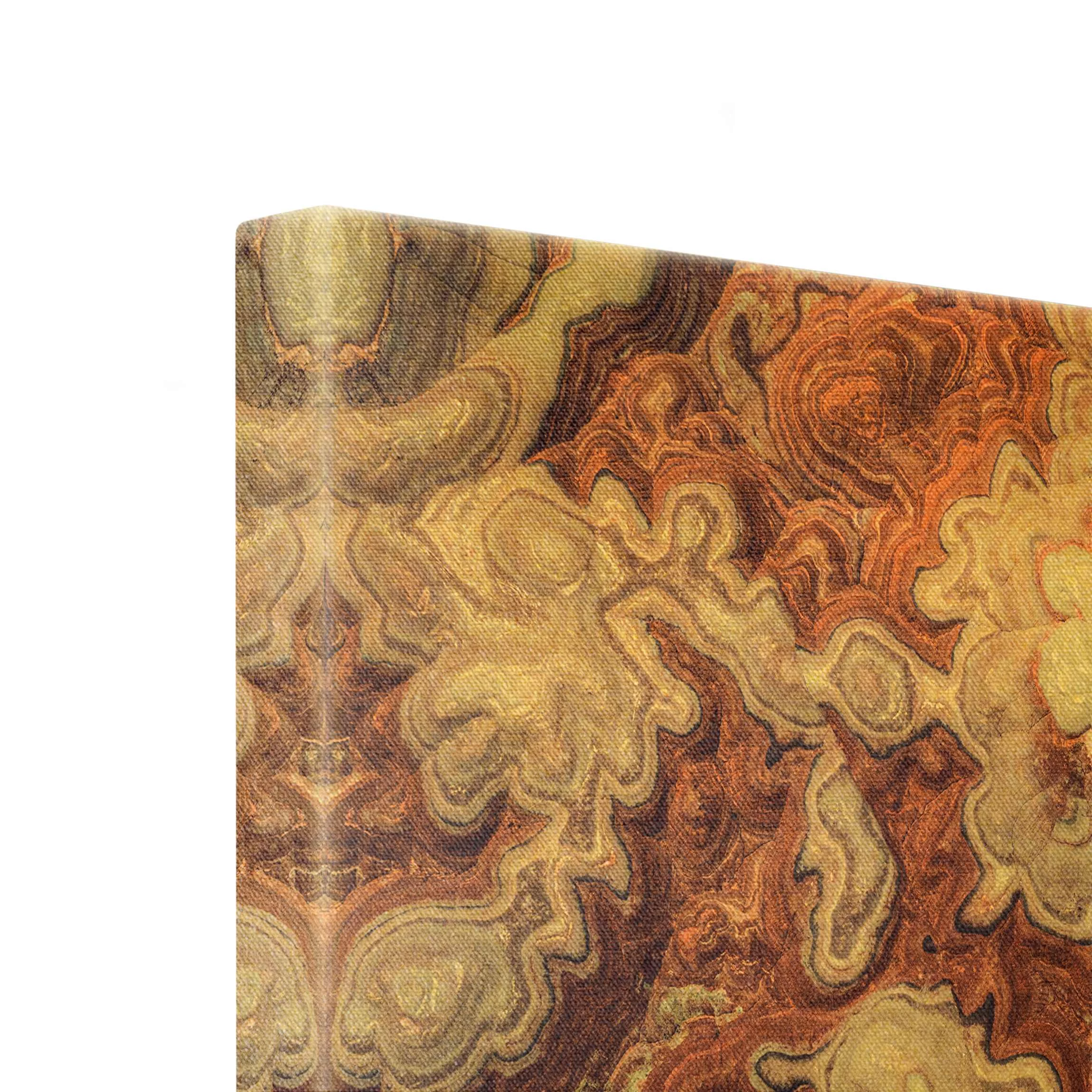 Leinwandbild Gold - Farbenpracht Von Utah In Braun – Bild 7