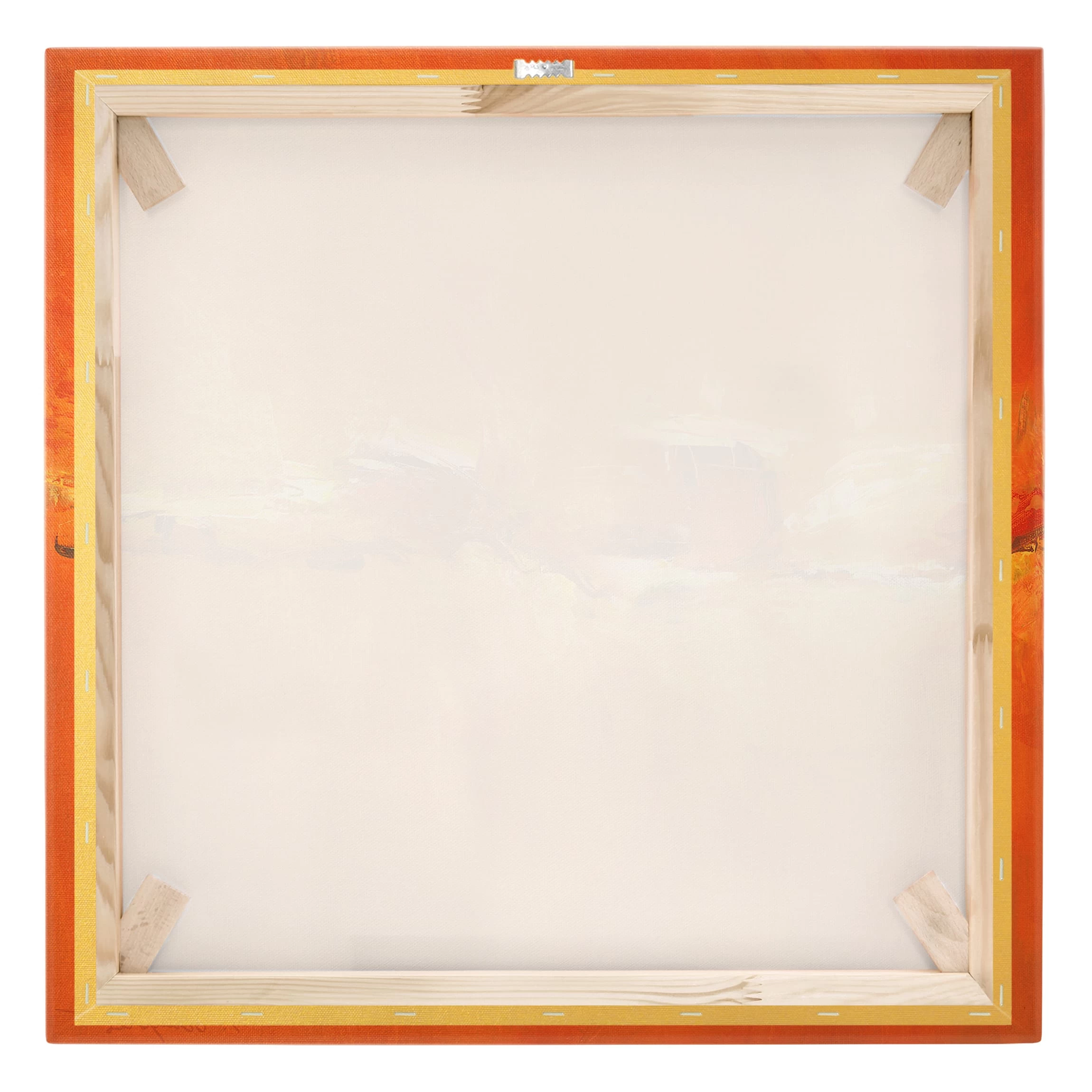 Leinwandbild Gold - Komposition In Orange In Orange – Bild 8