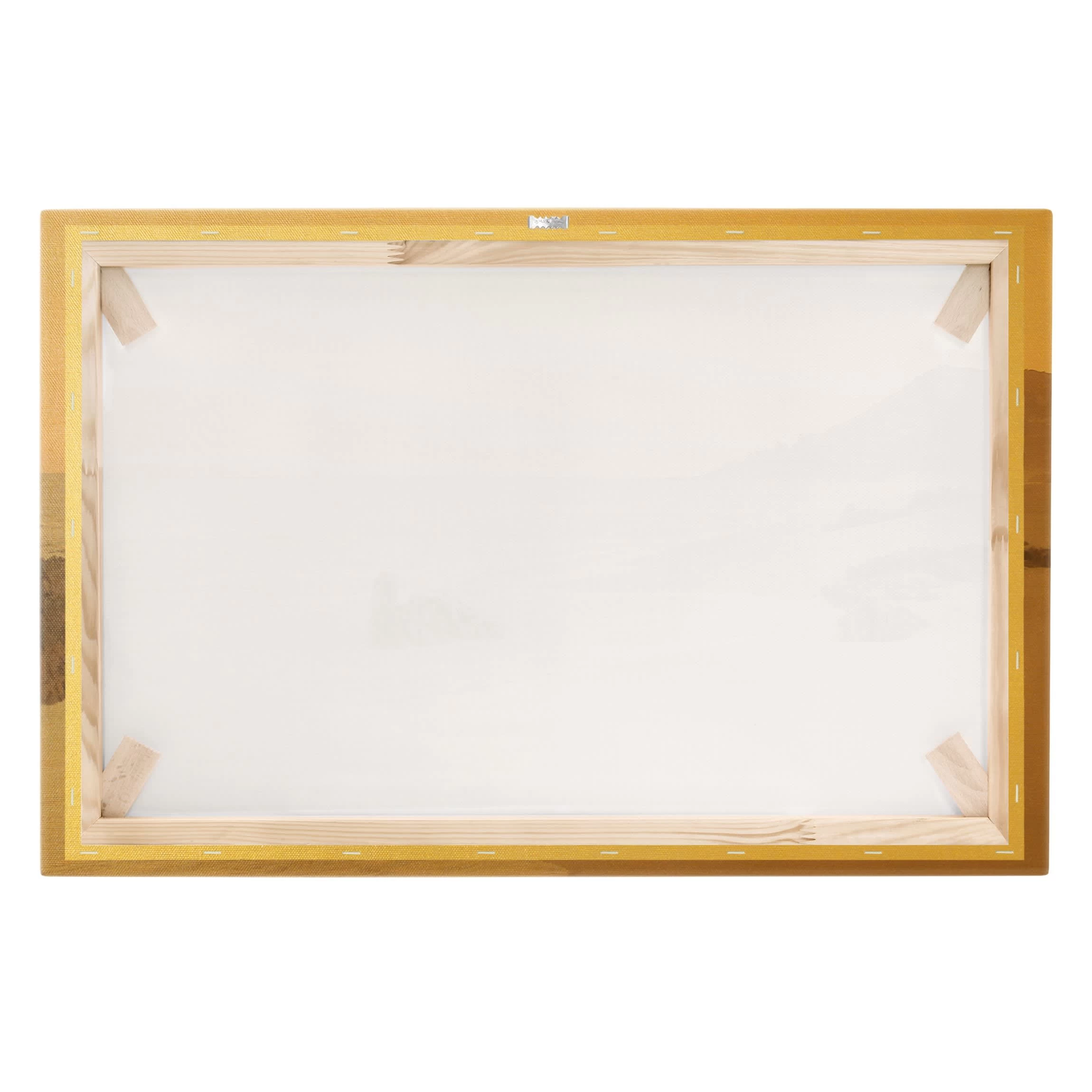 Leinwandbild Gold - Roségoldener Strand In Rosa – Bild 8