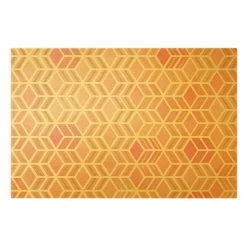 Leinwandbild Gold - Take The Cake Gold Und Rose In Rosa