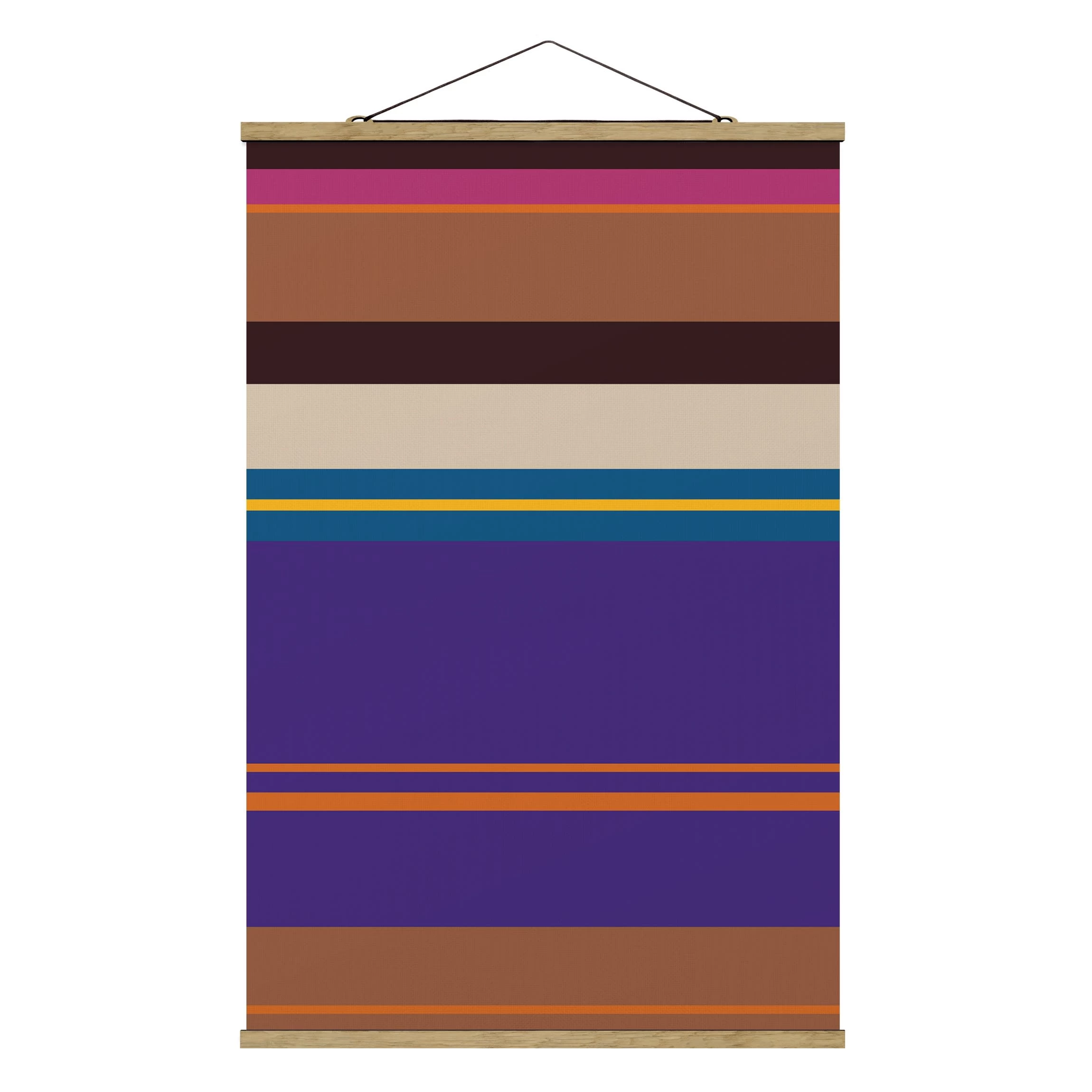 Stoffbild - Filmposter Der Glöckner Von Notre Dame - Esmeralda In Violett – Bild 5