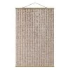 Stoffbild Mit Posterleisten - Chinesische Schriftzeichen In Creme-Beige