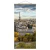 Stoffbild Mit Posterleisten - Nice Day In Paris In Creme-Beige