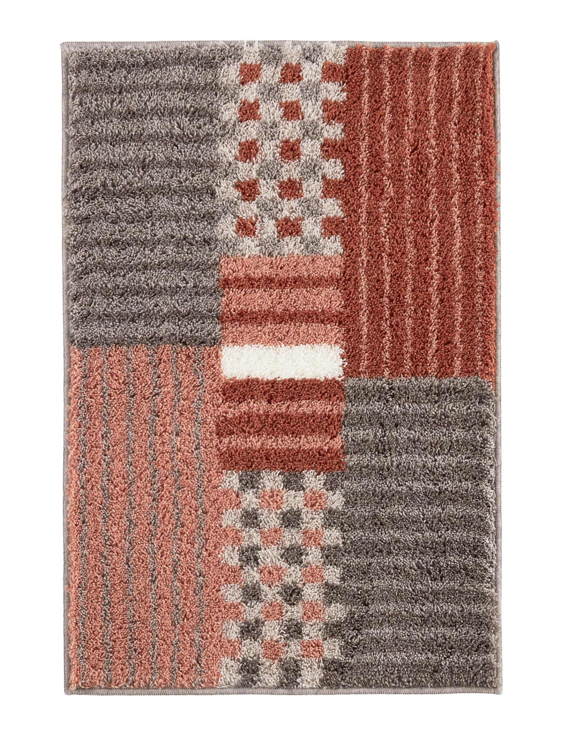 Badematte Rund 'Cham' In Koralle – Bild 3