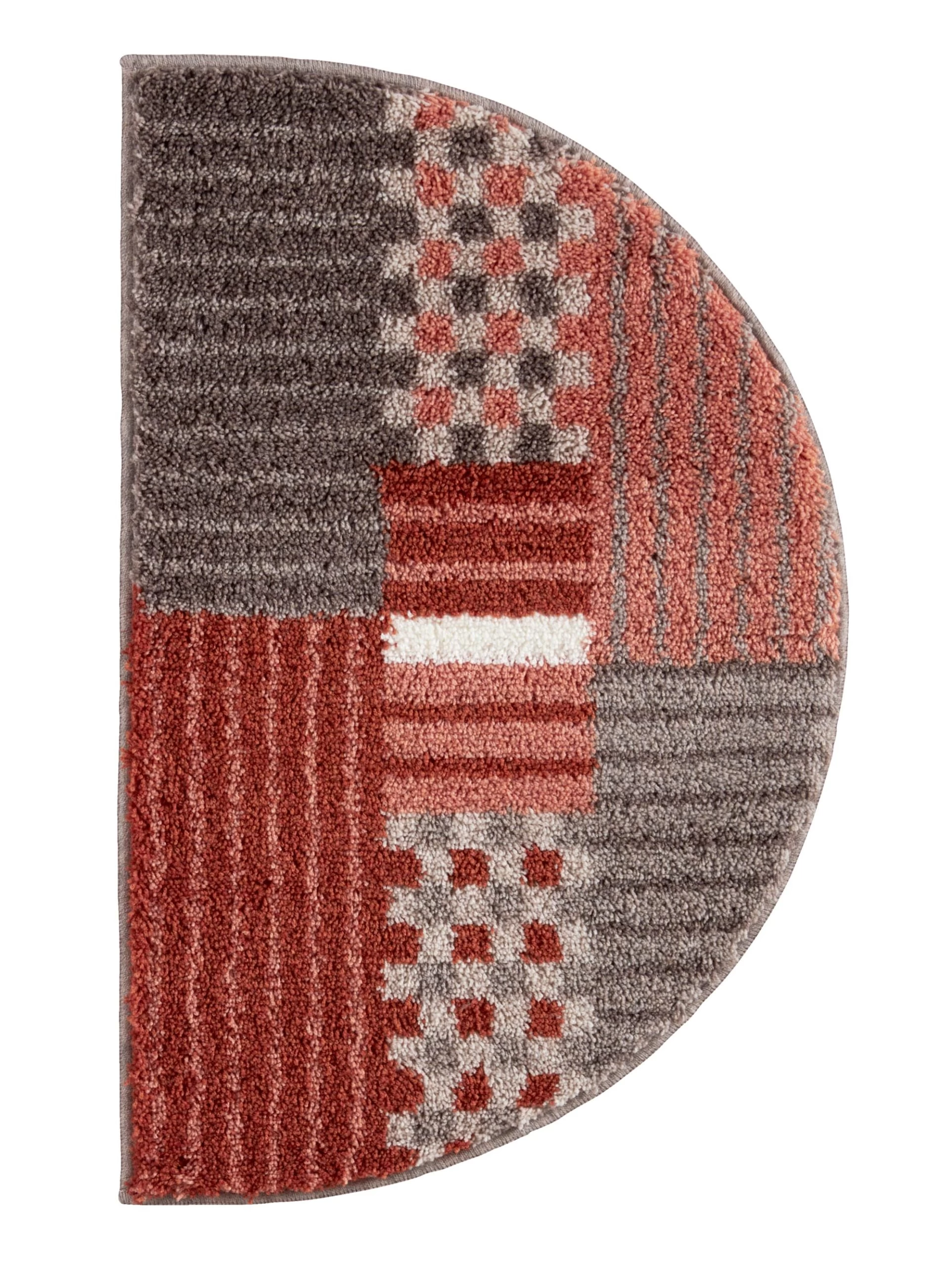 Badematte Rund 'Cham' In Koralle – Bild 4