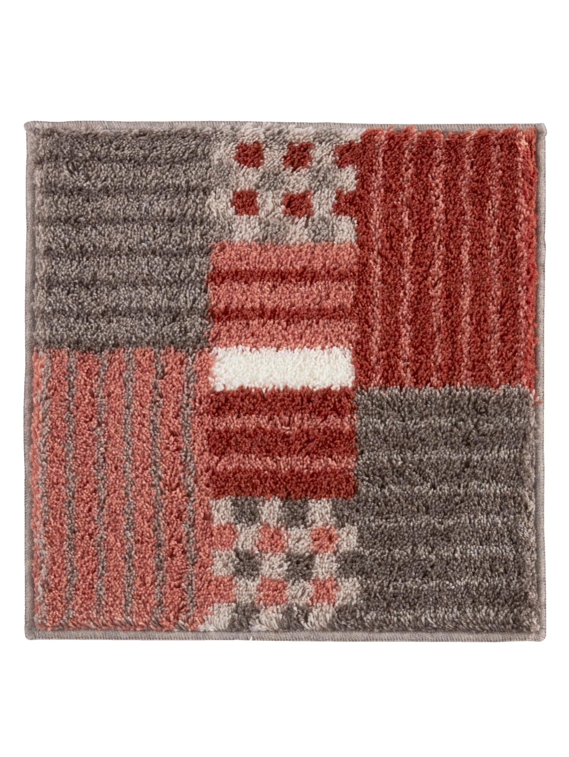 Badematte Rund 'Cham' In Koralle – Bild 5