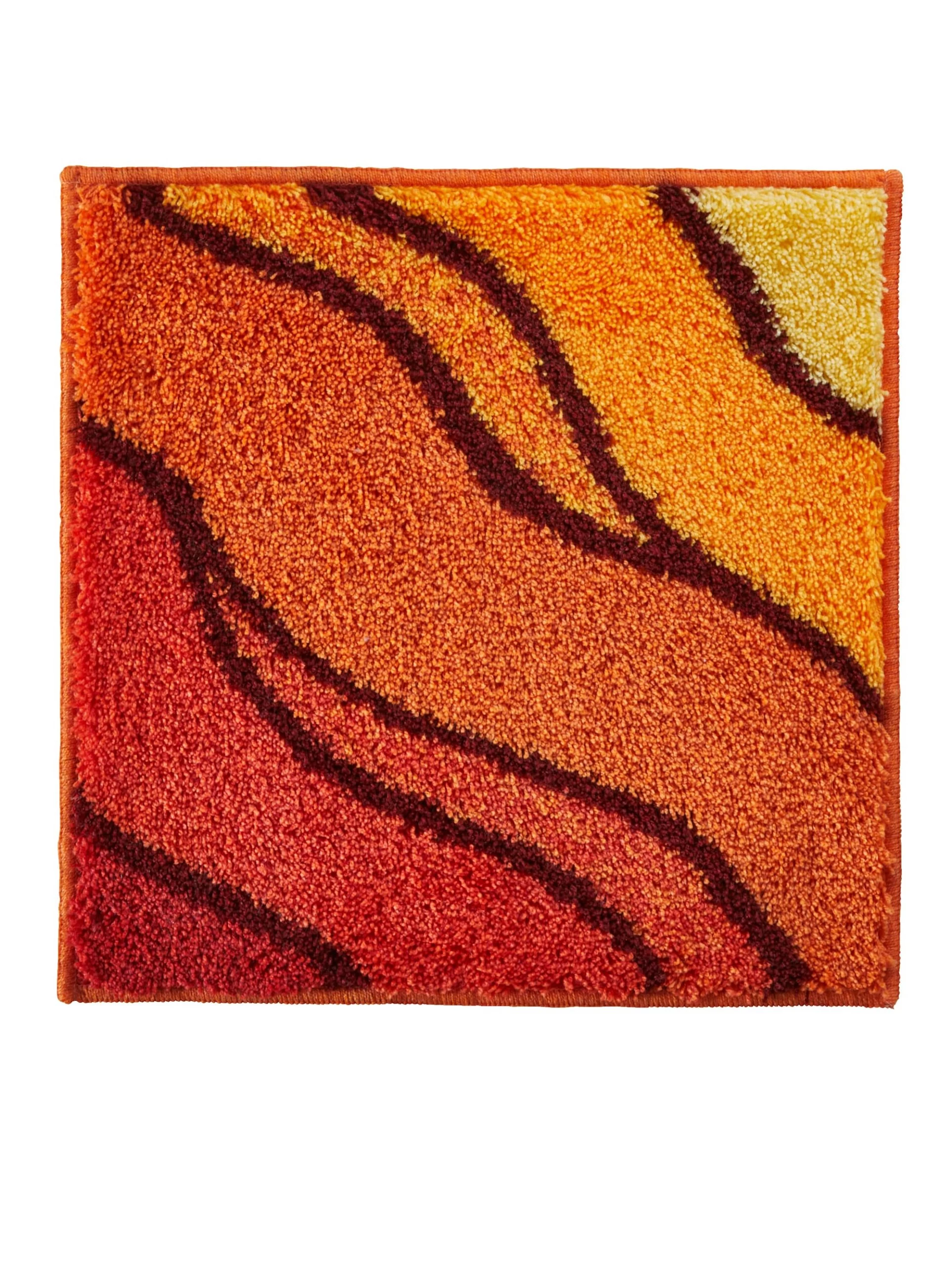 Badematte Rund 'Straubing' In Terracotta – Bild 3