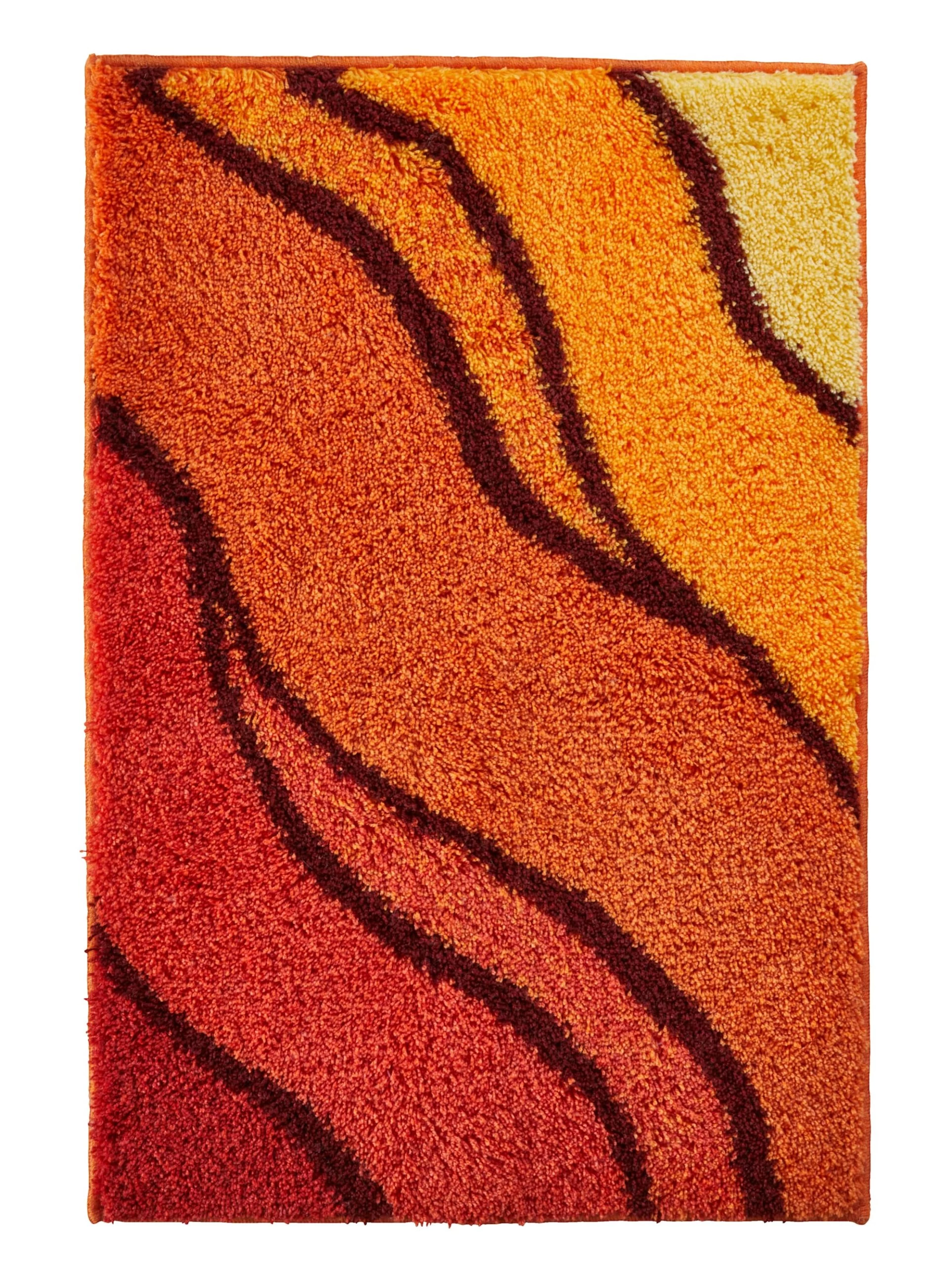 Badematte Rund 'Straubing' In Terracotta