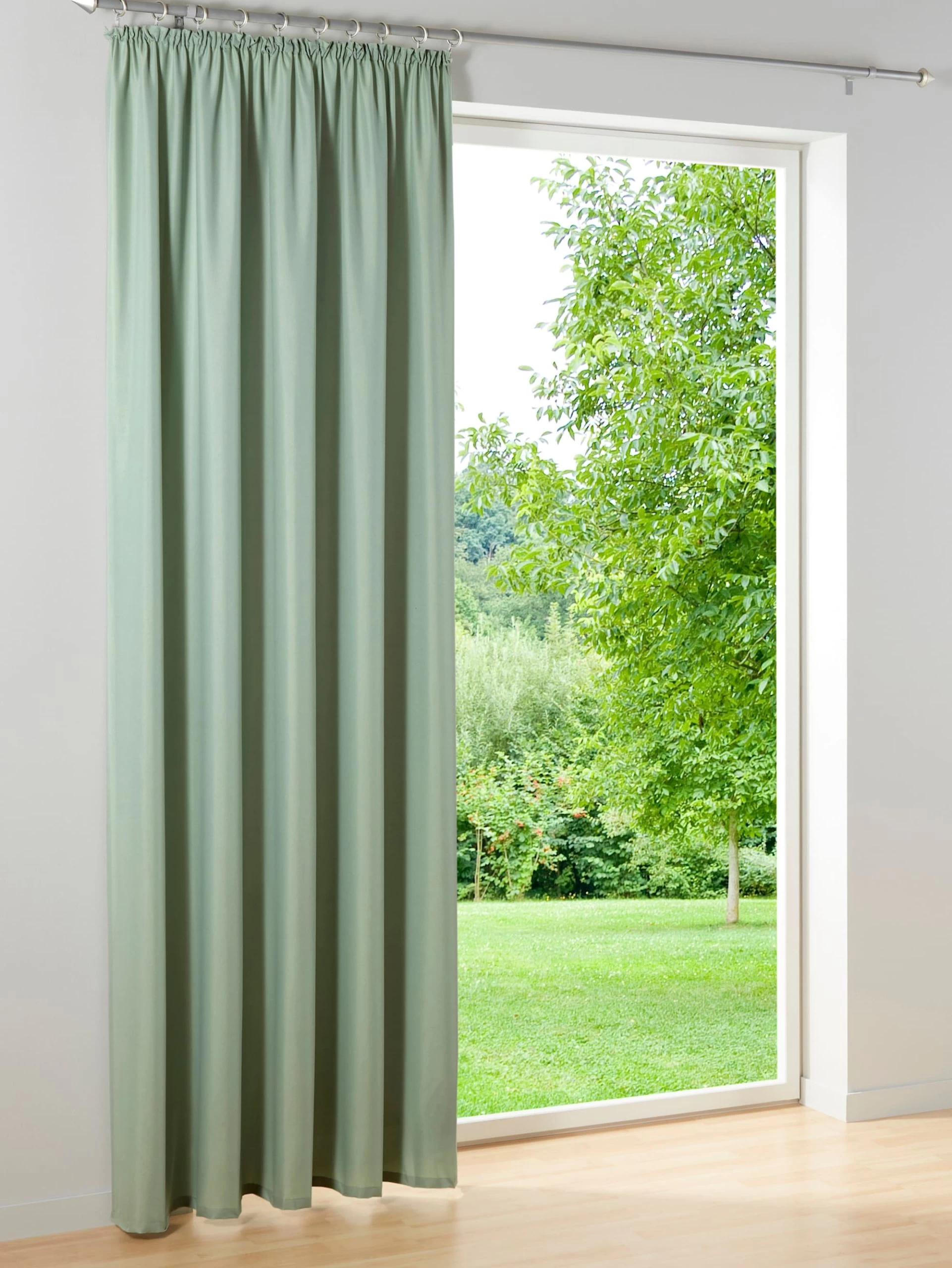 Dekogardine 'Alicia' In Grün – Bild 3
