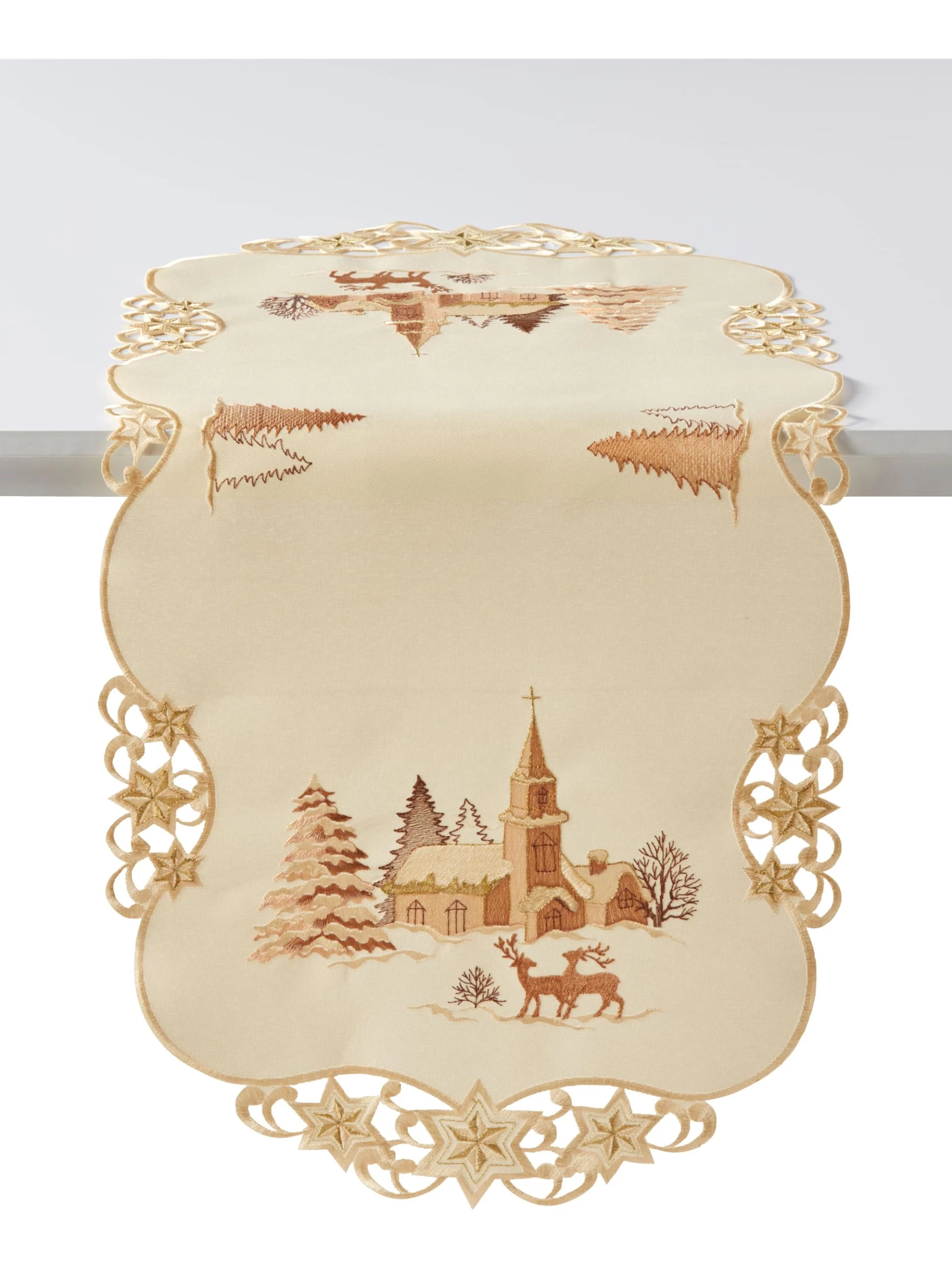 Mitteldecke 'Christina' In Beige – Bild 2