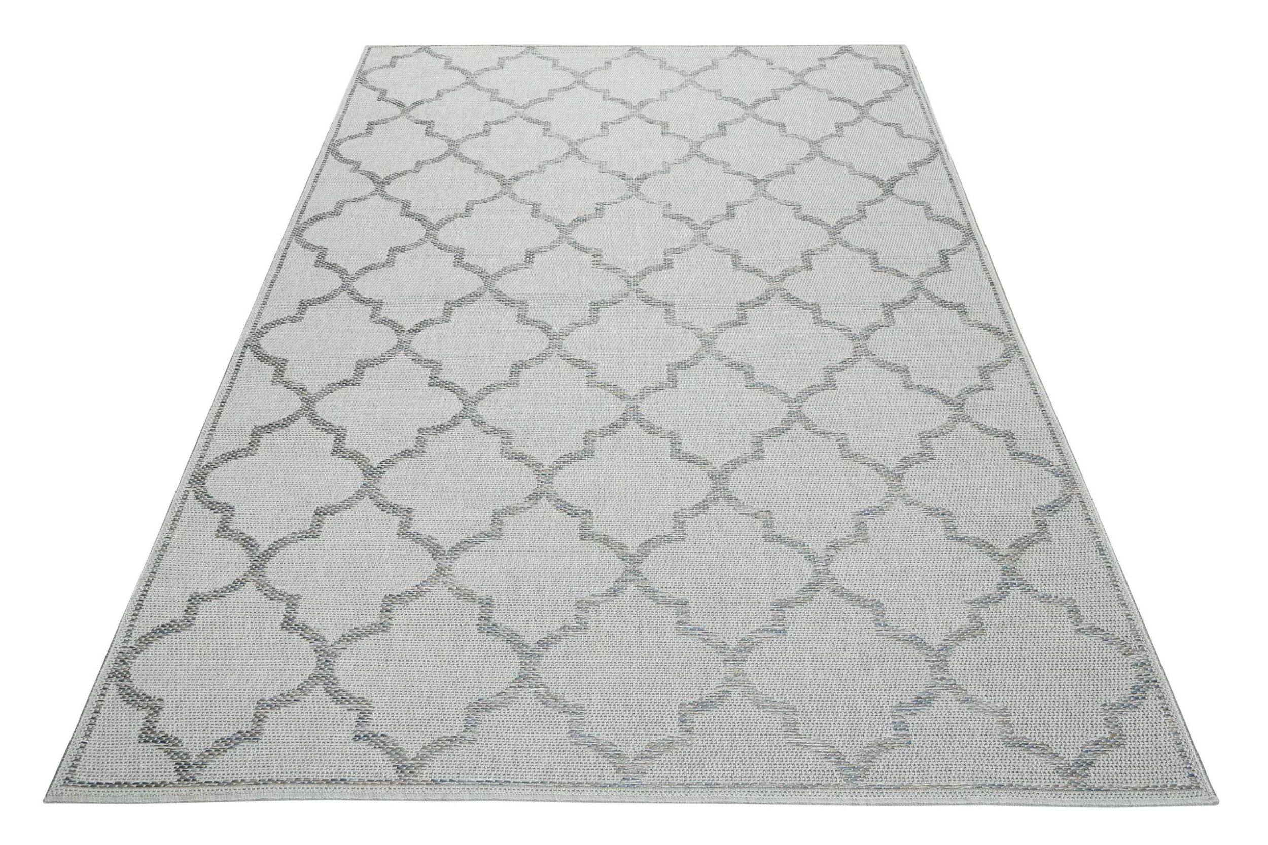 Teppich In & Outdoor Gleamy Outdoor In Hellblau – Bild 2