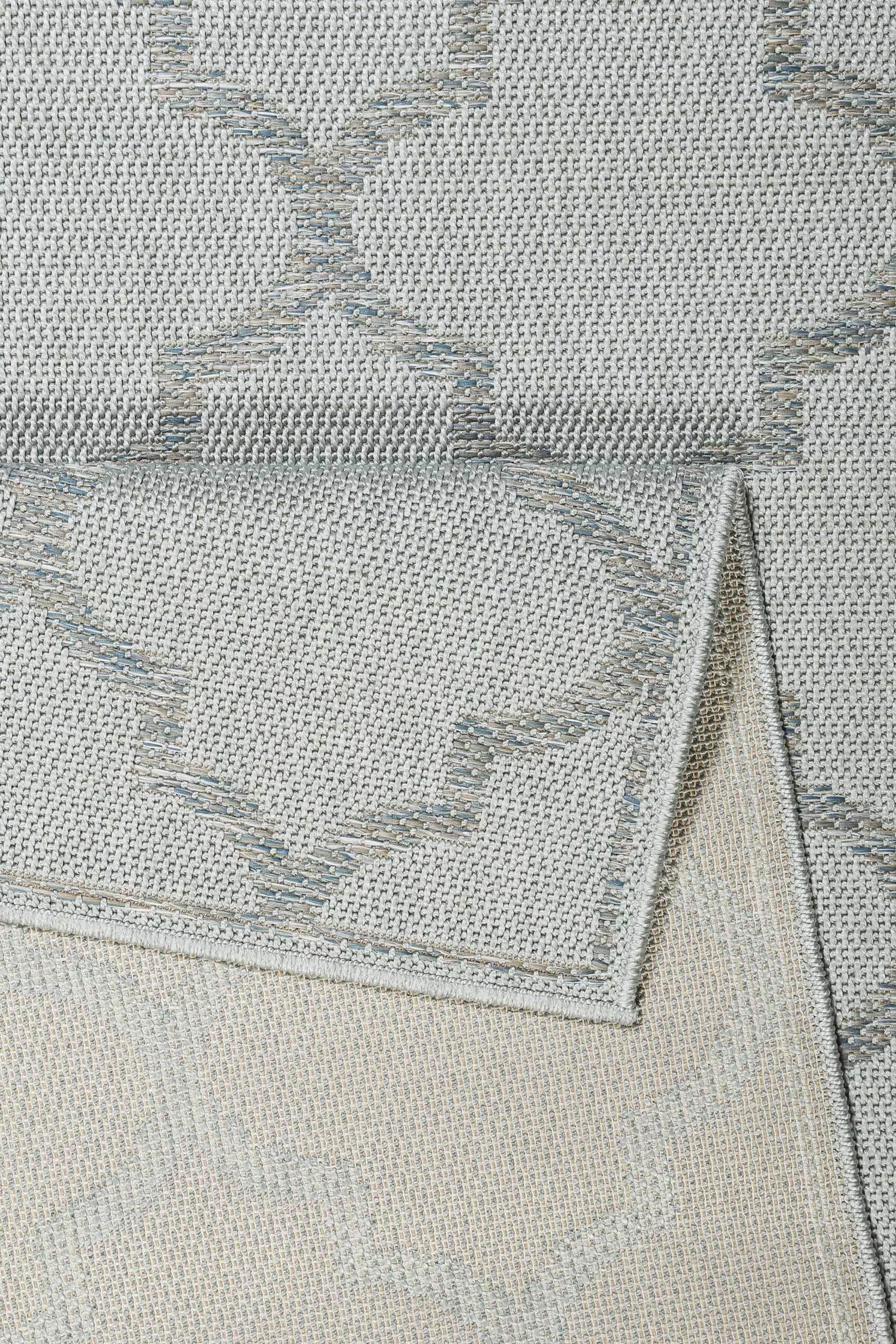 Teppich In & Outdoor Gleamy Outdoor In Hellblau – Bild 3