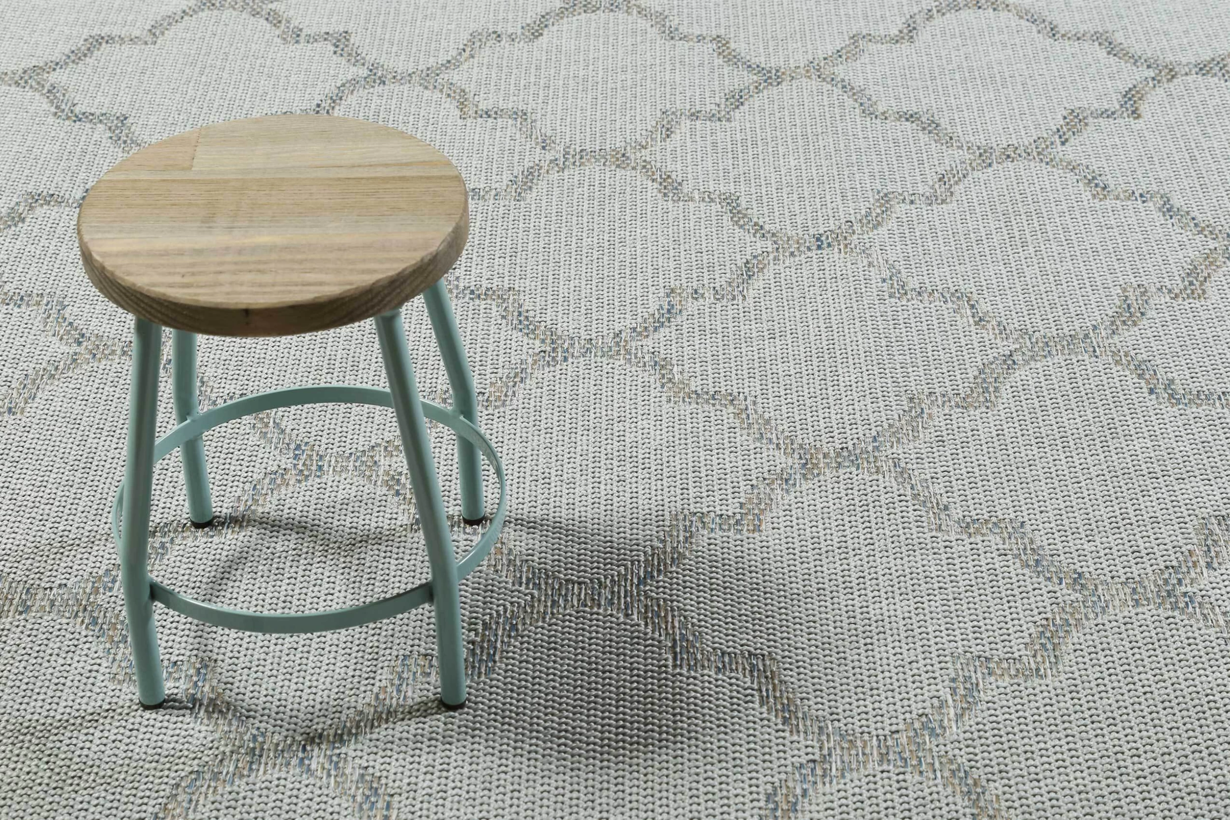 Teppich In & Outdoor Gleamy Outdoor In Hellblau – Bild 6