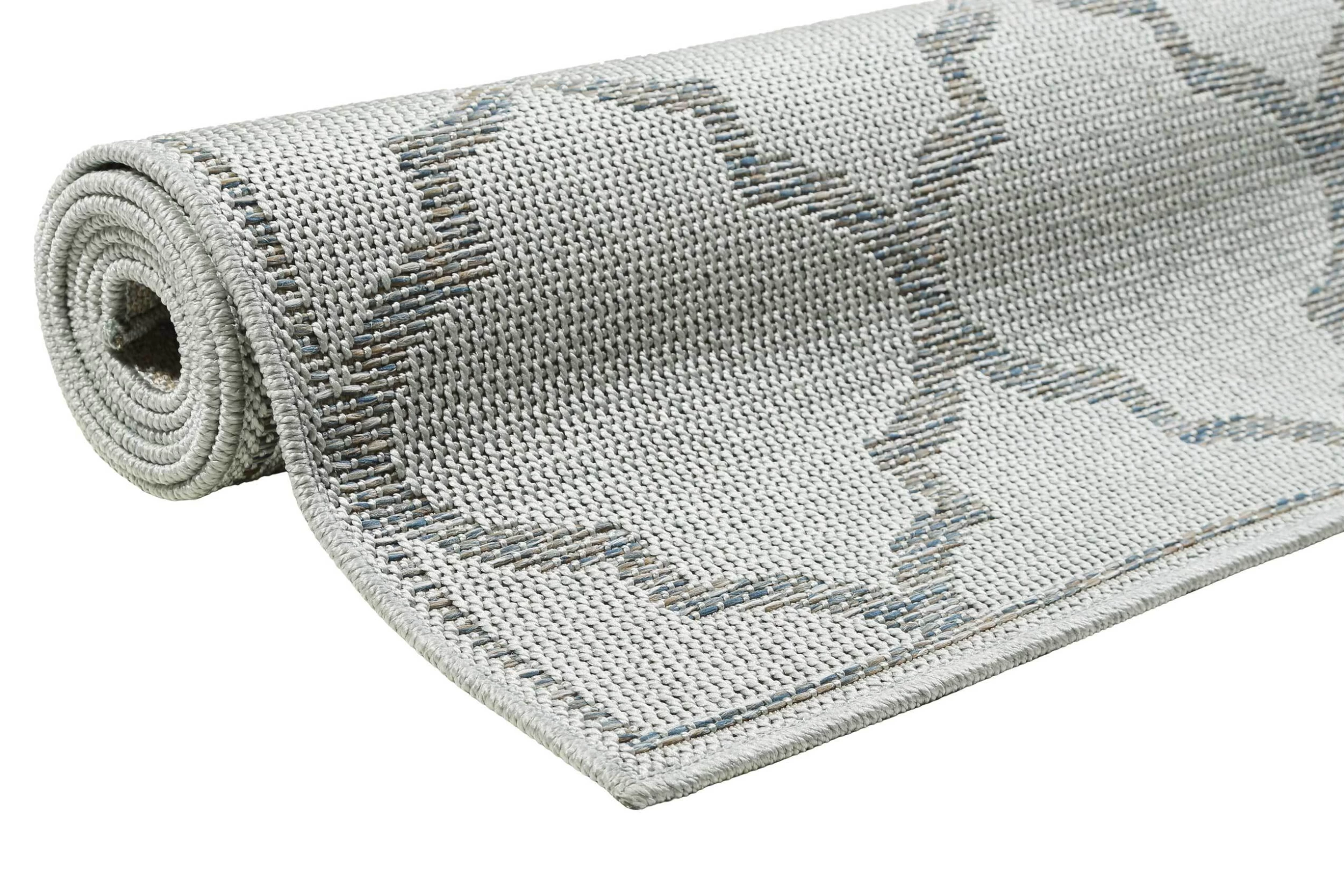 Teppich In & Outdoor Gleamy Outdoor In Hellblau – Bild 7