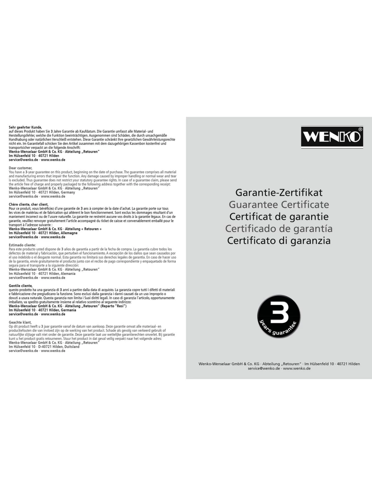 Wenko Garderobenständer Roma Mit 3 Armen In Chrom – Bild 8