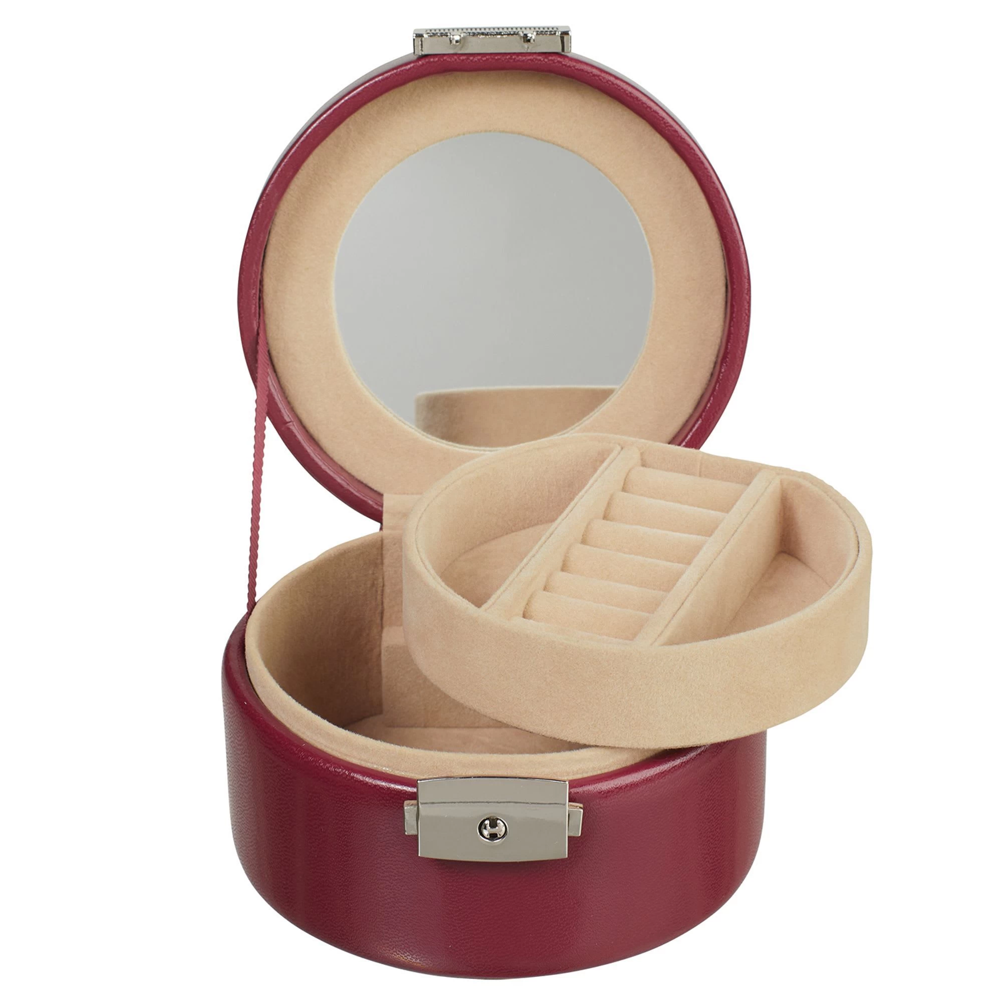 Merino Schmuckkästchen 12 Cm In Rot – Bild 2