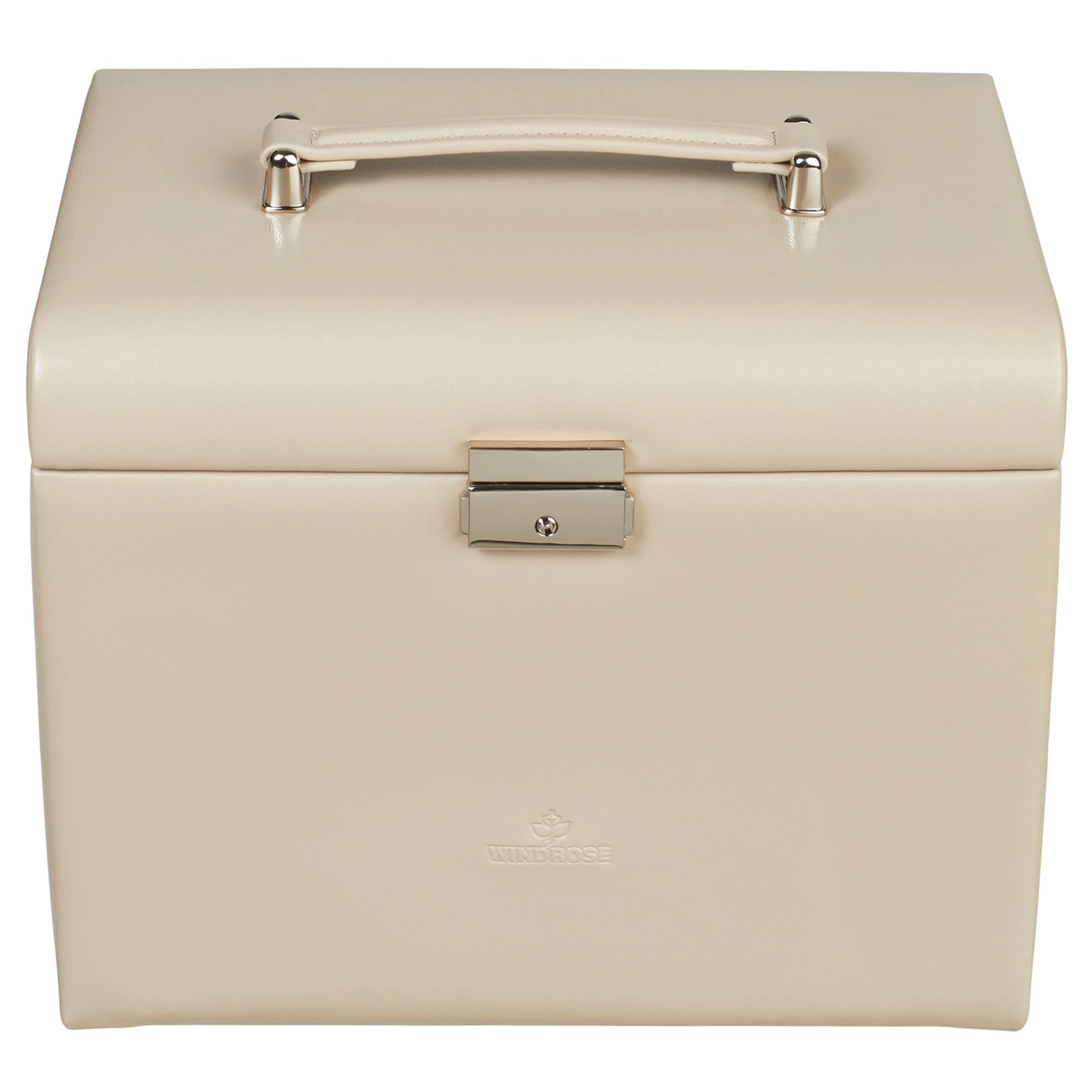 Merino Schmuckkoffer 26 Cm In Beige