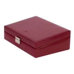 Merino Schmuckkoffer 28 Cm In Rot