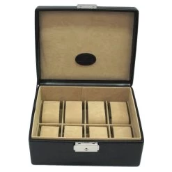 Merino - Uhrenkoffer 19.5 Cm In Schwarz