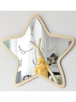 Deko-Spiegel In Natur - (B)27 X (H)22 Cm