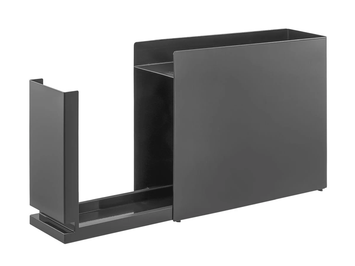 Yamazaki Gewürzregal Tower 50x36x12cm In Schwarz – Bild 4