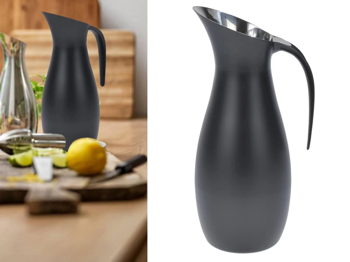 Zone Denmark Karaffe Mit Griff 1,7 Liter ROCKS In Black – Bild 2